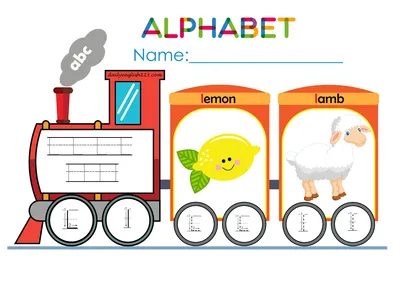 Alphabet-train12