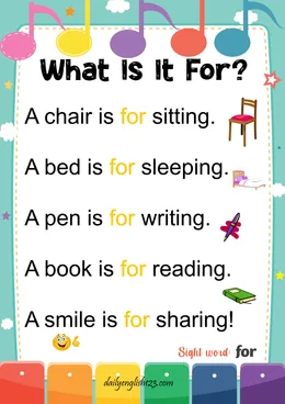 sight word poems9