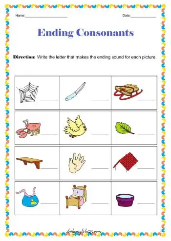 ending-consonants