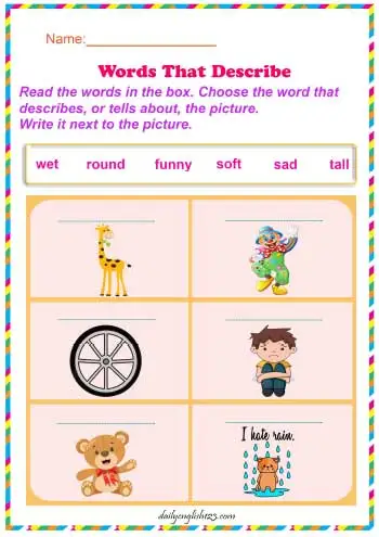 Words-that-describe