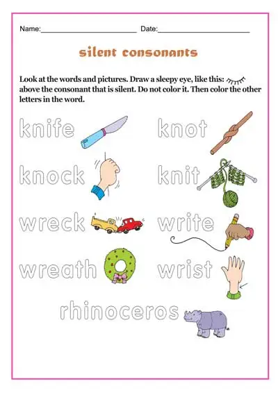 silent-consonants