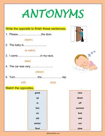 antonyms