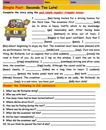 reading-comprehension-simple-past
